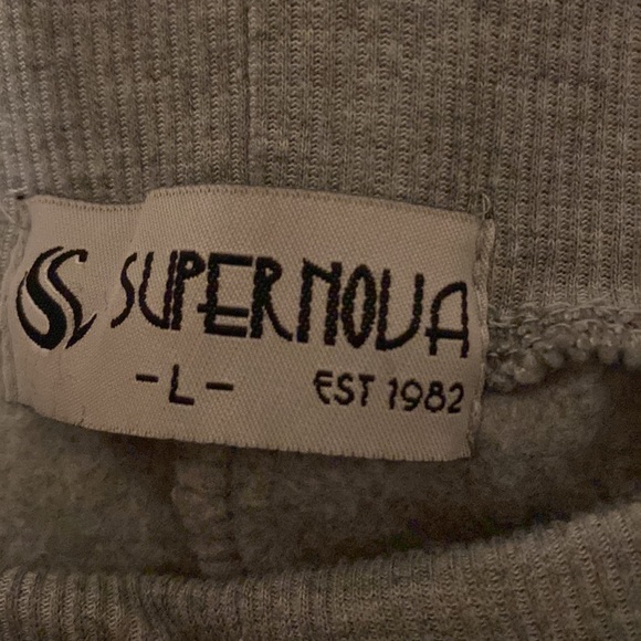 no bran, large, men’s joggers - Picture 3 of 3